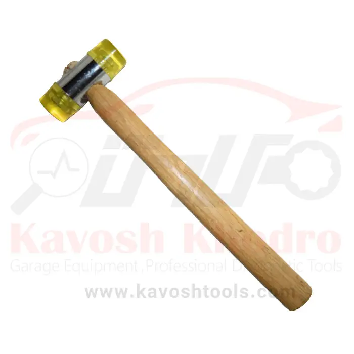 hammer-13 چکش دو سر پیچ دسته چوبی