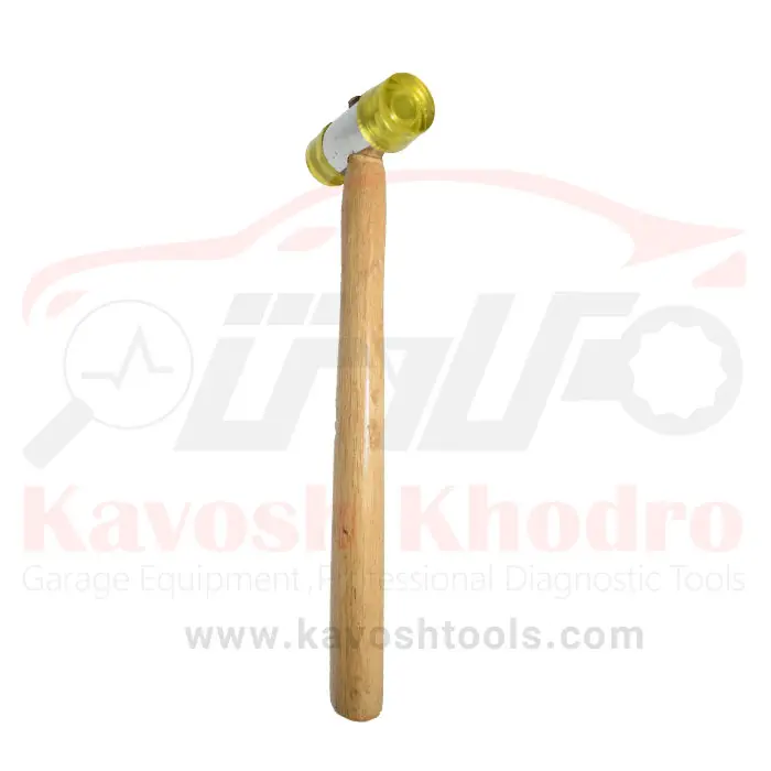 hammer-14 چکش دو سر پیچ دسته چوبی 1