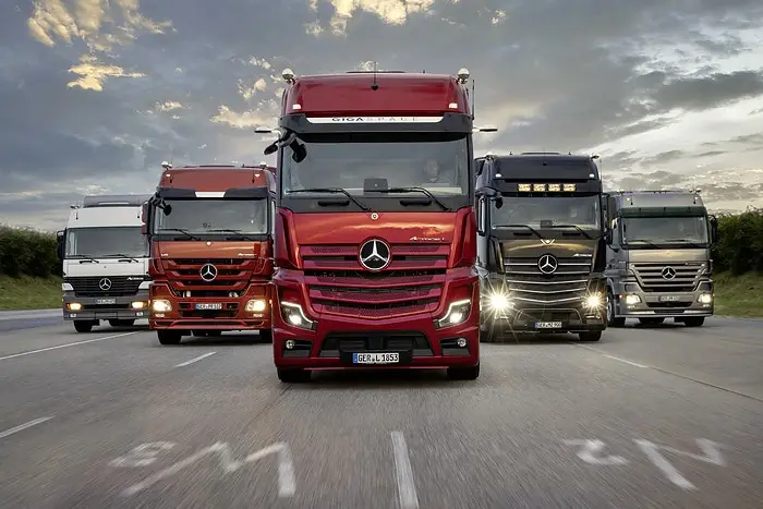 لیست کدهای خطای بنز اکتروس، اکسور، اتگو (ACTROS, AXOR, ATEGO)