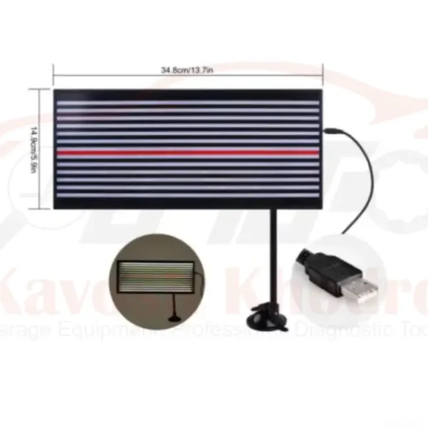 پنل نور پرتابل USB با پایه ساده