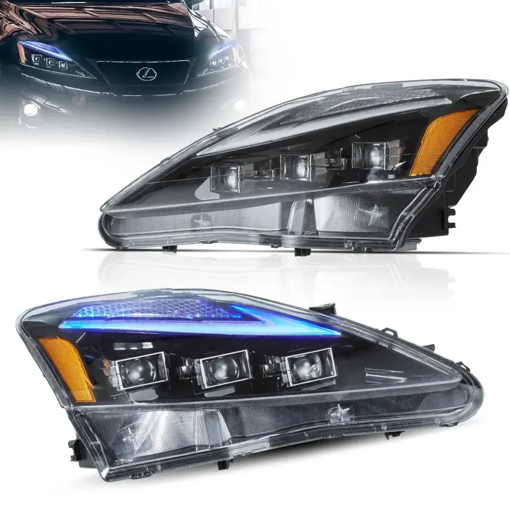 imgi 233 Vland Headlights For 06 12 Lexus IS YAA IS 0303A هدلایت کجا نصب میشود؟